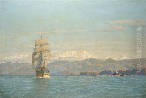 Off The Coast Oil Painting by Michael Zeno Diemer