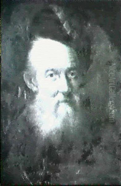 Un Barbaresque Oil Painting by Christian Wilhelm Ernst Dietrich