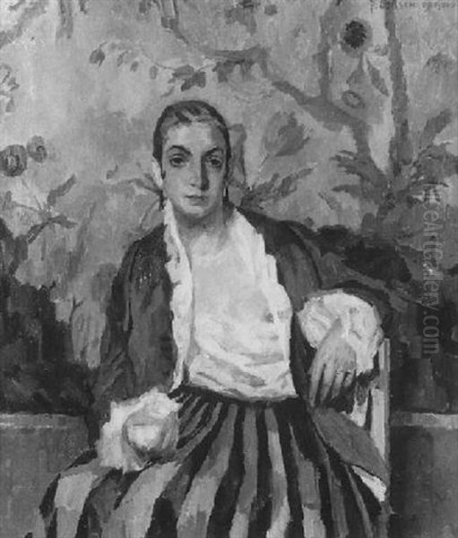 Ein Unmoralisches Angebot Oil Painting by Ferdinand Dorsch