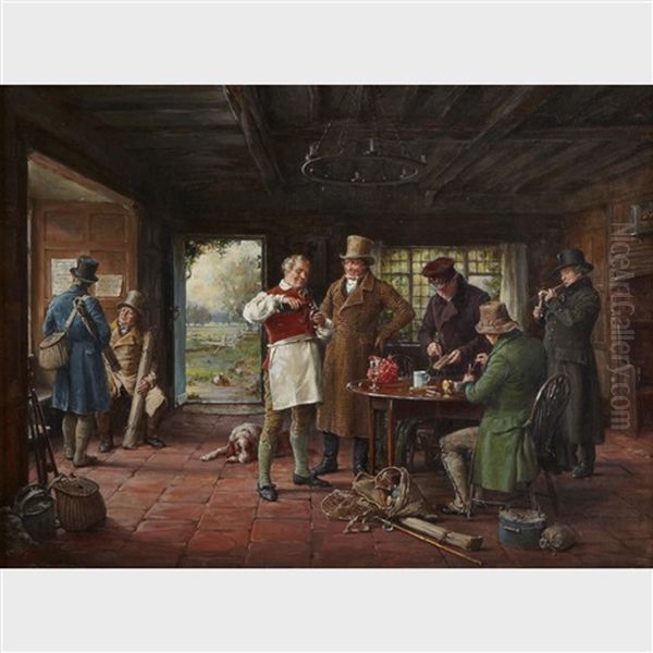 Start For The Competition Oil Painting by Margaret Dovaston