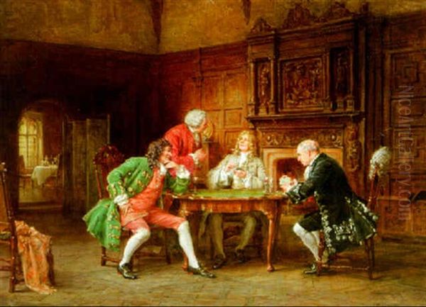 Supper Is Served Oil Painting by Margaret Dovaston