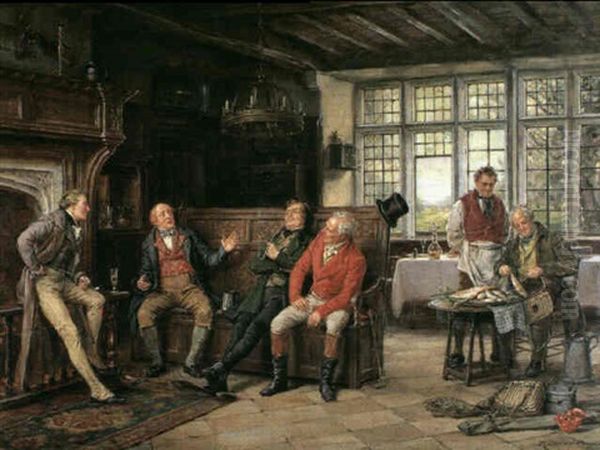 The One That Got Away Oil Painting by Margaret Dovaston