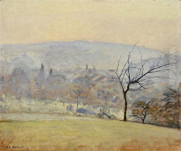 Le Matin A Contre-jour Oil Painting by Paul Emile Dubois
