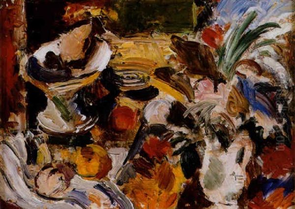 Nature Morte Oil Painting by Charles Dufresne