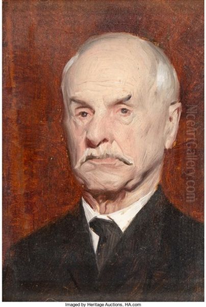 Self-portrait Oil Painting by Frank Vincent Dumond