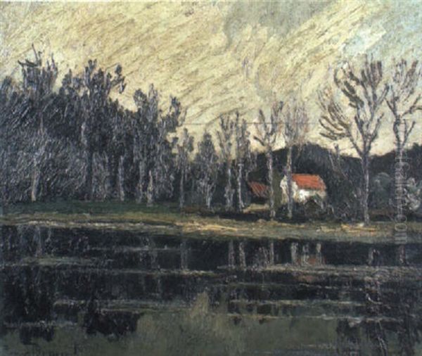 Le Fleuve Oil Painting by Pierre Dumont