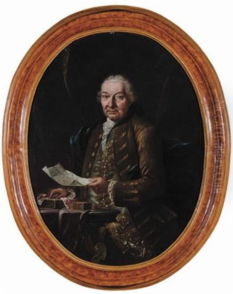 Ritratto Di Gentiluomo Oil Painting by Giorgio Domenico Dupra