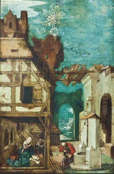 The Nativity Oil Painting by Albrecht Duerer