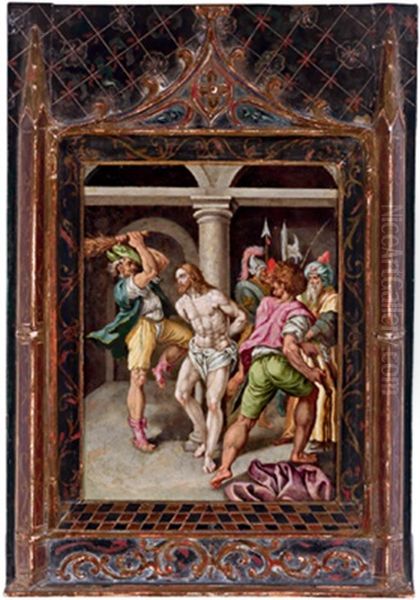 Die Geiselung Christi Oil Painting by Albrecht Duerer
