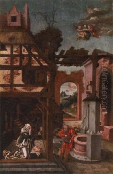 The Nativity Oil Painting by Albrecht Durer
