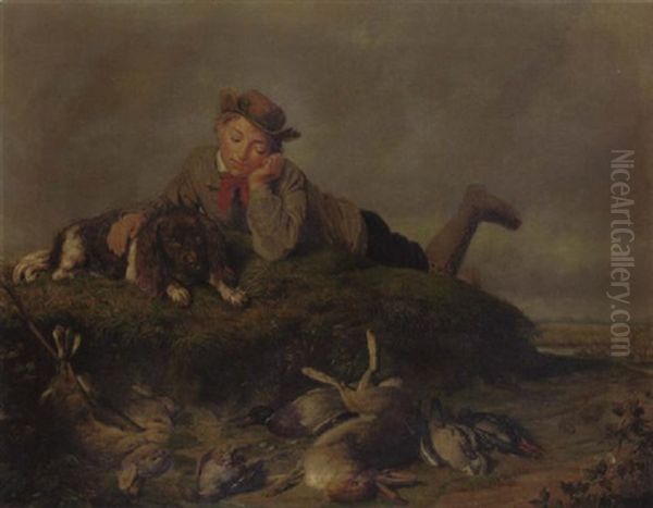 The Beater's Rest Oil Painting by Antoine (Tony) Dury