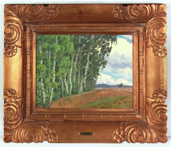 Brezovy Haj Oil Painting by Bohuslav Dvorak