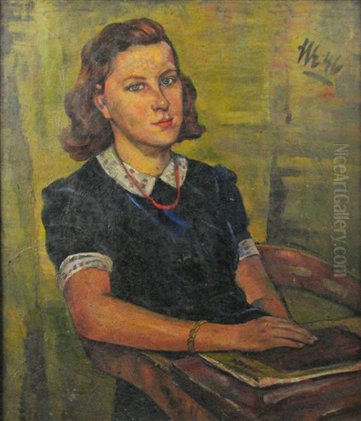 Romeo's Wife Oil Painting by Hans Eder