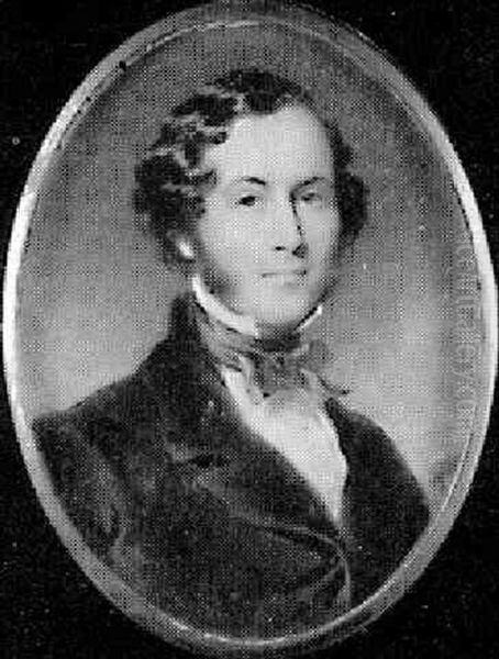 Robert Alexander, Son Of James Alexander Of Somerhill Oil Painting by William Egley