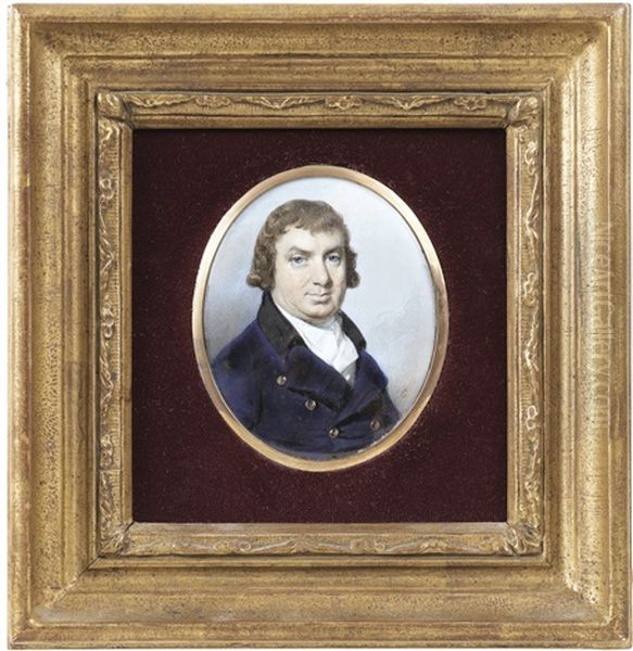 Portrait D'homme Oil Painting by George Engleheart