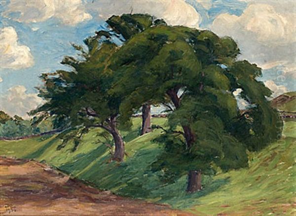 Ekbacke, Kivik Oil Painting by Prince (Napoleon Nicolaus) Eugen