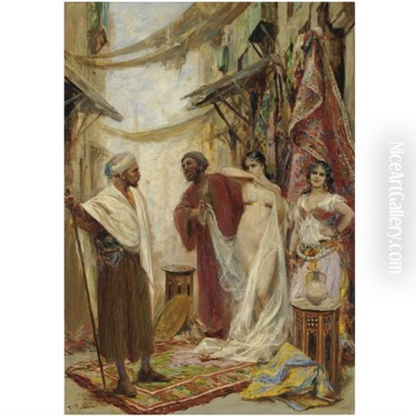 Scena Orientale Oil Painting by Fabbio Fabbi