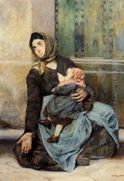 La Questua Oil Painting by Fabbio Fabbi