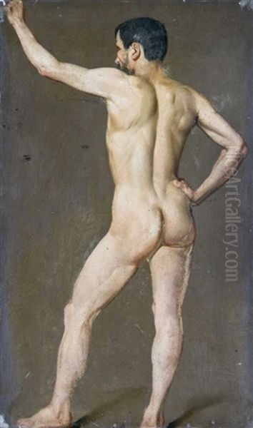 Nudo (studio) Oil Painting by Francois-Xavier Fabre