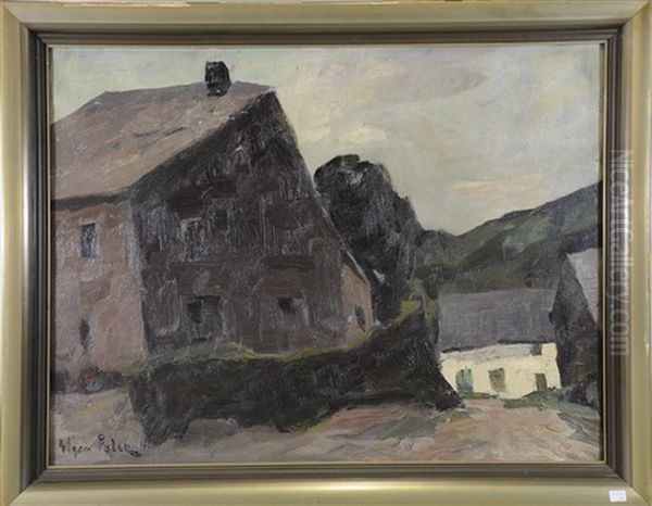 Bourguemont Oil Painting by Elysee Fabry