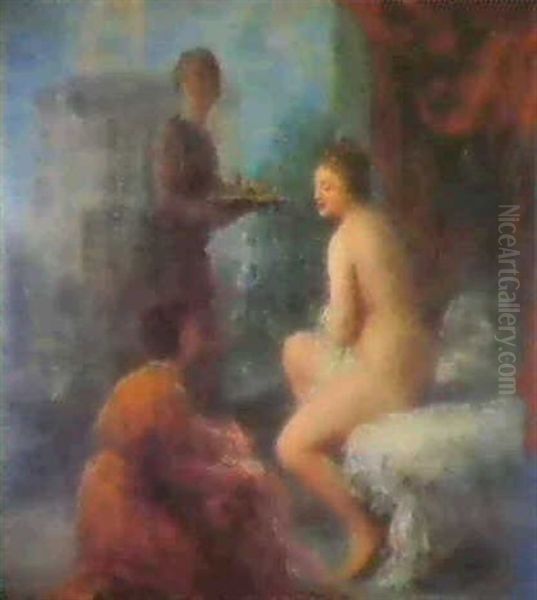 La Toilette Oil Painting by Henri Fantin-Latour