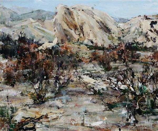 Landscape Oil Painting by Nicolai Ivanovich Fechin