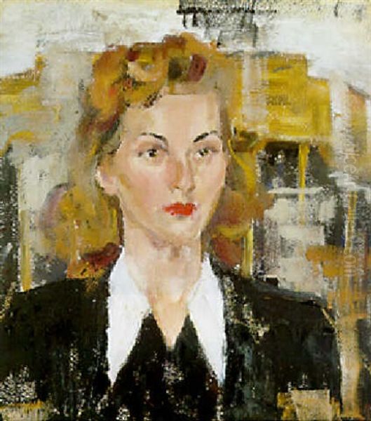 Dear Florence Oil Painting by Nicolai Ivanovich Fechin