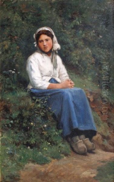 Solitude Oil Painting by Jacques Eugene Feyen