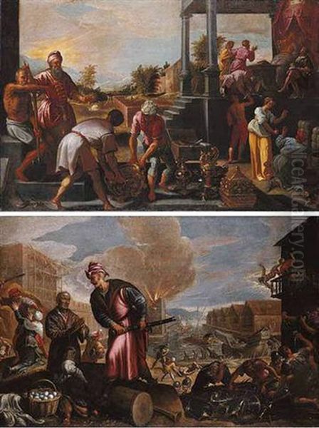 The Age Of Bronze Oil Painting by Paolo Fiammingo