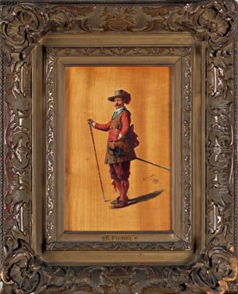 Mousquetaire Oil Painting by Benjamin Eugene Fichel