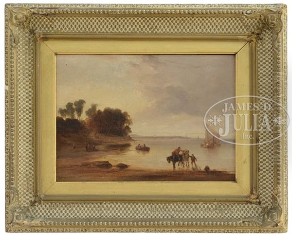 The Mouth Of The Yare Oil Painting by Copley Fielding