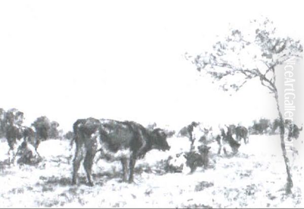 In Normandy Oil Painting by Mark Fisher