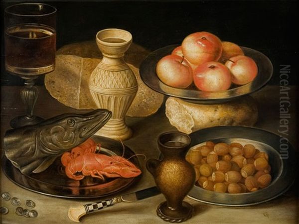 Stilleben Oil Painting by Georg Flegel