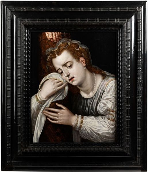 Die Heilige Magdalena Oil Painting by Frans Floris the Elder