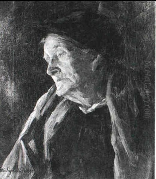 The Fisherman's Wife Oil Painting by Stanhope Forbes