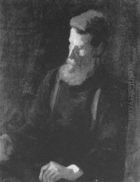Portrait Of Henry Kitchen Oil Painting by Stanhope Alexander Forbes