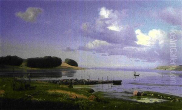 Bramsnaes Oil Painting by Harald Frederick Foss