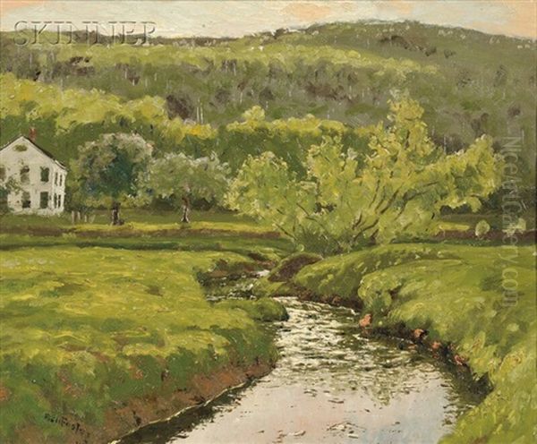 Summer Landscape Oil Painting by Ben Foster