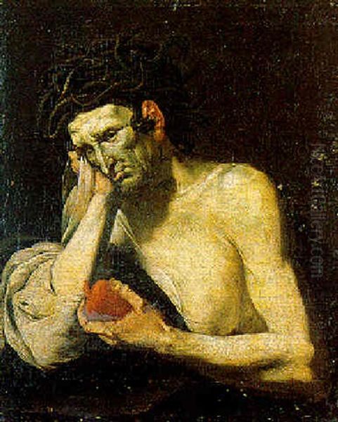 Allegoria Dell'invidia Oil Painting by Francesco Fracanzano
