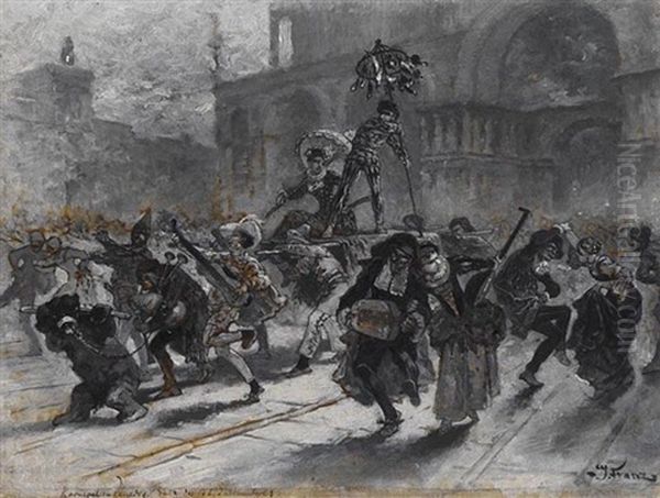 Portrat Des Jungen Kaisers In Feldmarschallsuniform, Dekoriert Mit Dem Orden Vom Goldenen Vlies Und Den Bruststernen Der Osterreichischen Hausorden Oil Painting by Carl Joseph Franz