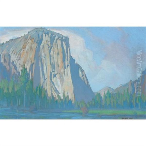 El Capitan, Yosemite Valley Oil Painting by Douglass Fraser