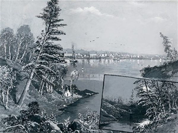 Canadian Scene Oil Painting by John Arthur Fraser