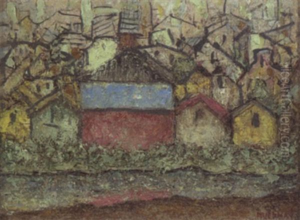 Flushing Meadow No.2 Oil Painting by Arnold Friedman
