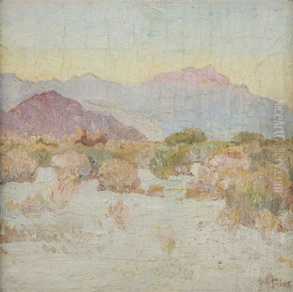 Sunkissed Oil Painting by Charles Arthur Fries
