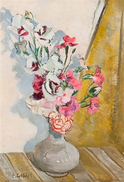 Summer Flowers Oil Painting by Ethel Gabain