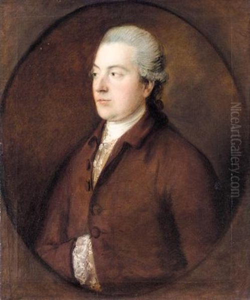 Portrait Of Francis Bennett Of Cadbury Court Oil Painting by Thomas Gainsborough