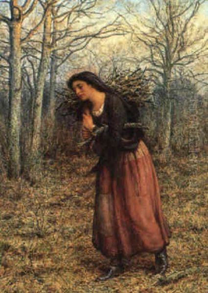 Winter Oil Painting by William Gale