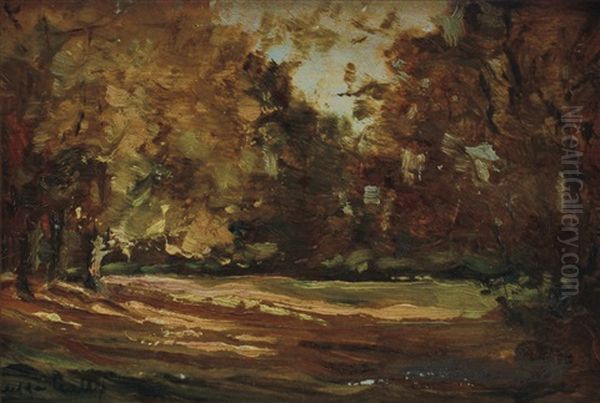 Paesaggio Autunnale Oil Painting by Giuseppe Galli