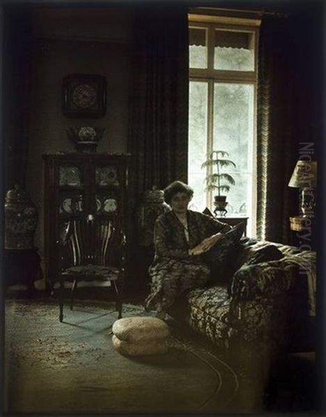 Autoportrait Oil Painting by Olive Edis