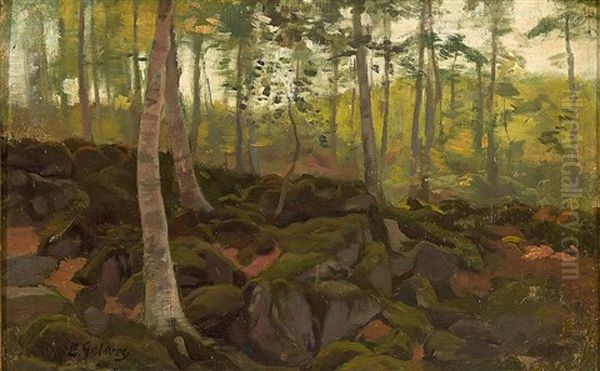 Bosque Oil Painting by Enrique Galwey
